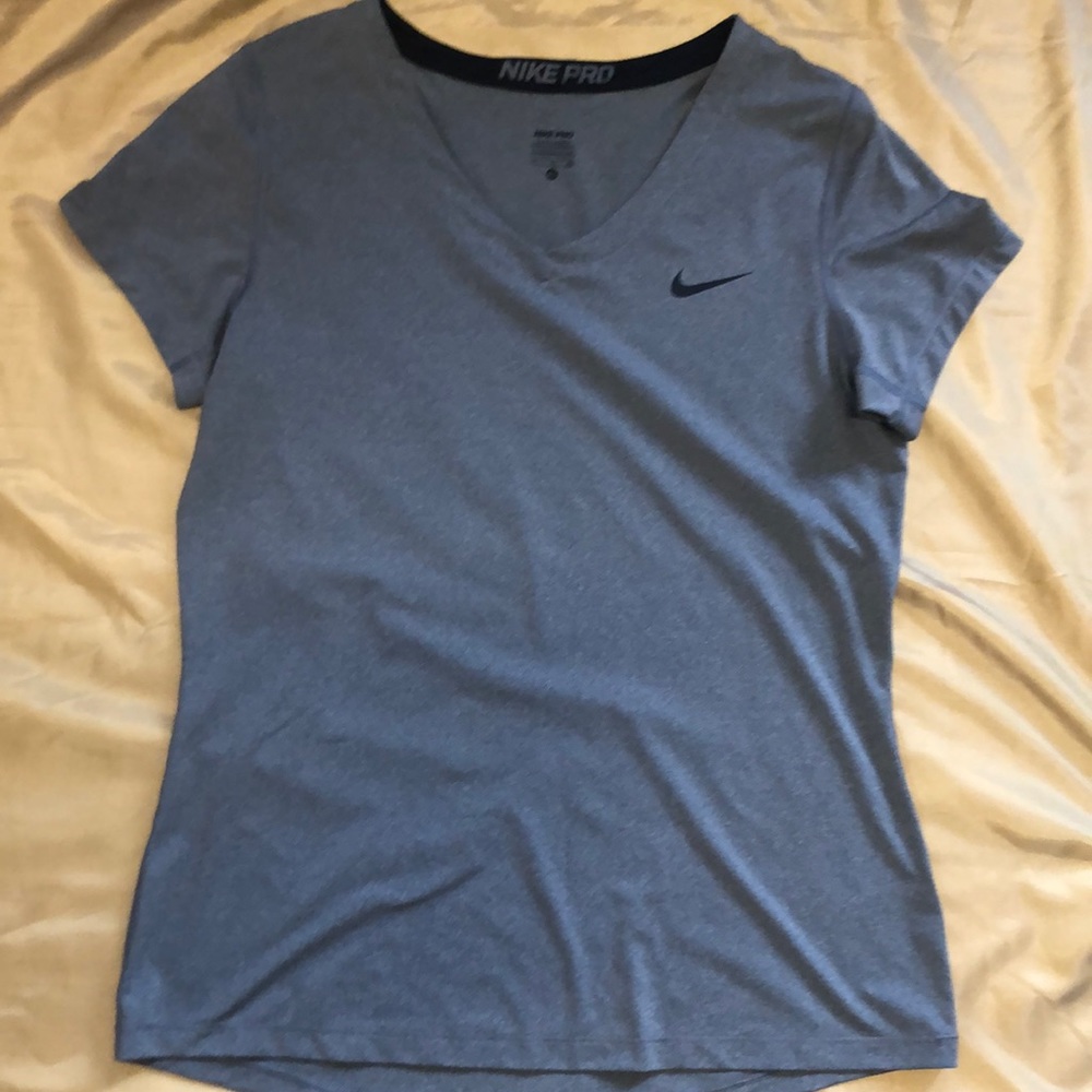 Nike Pro/  XL / Grey / Dry-Fit / unisex / V-neck /